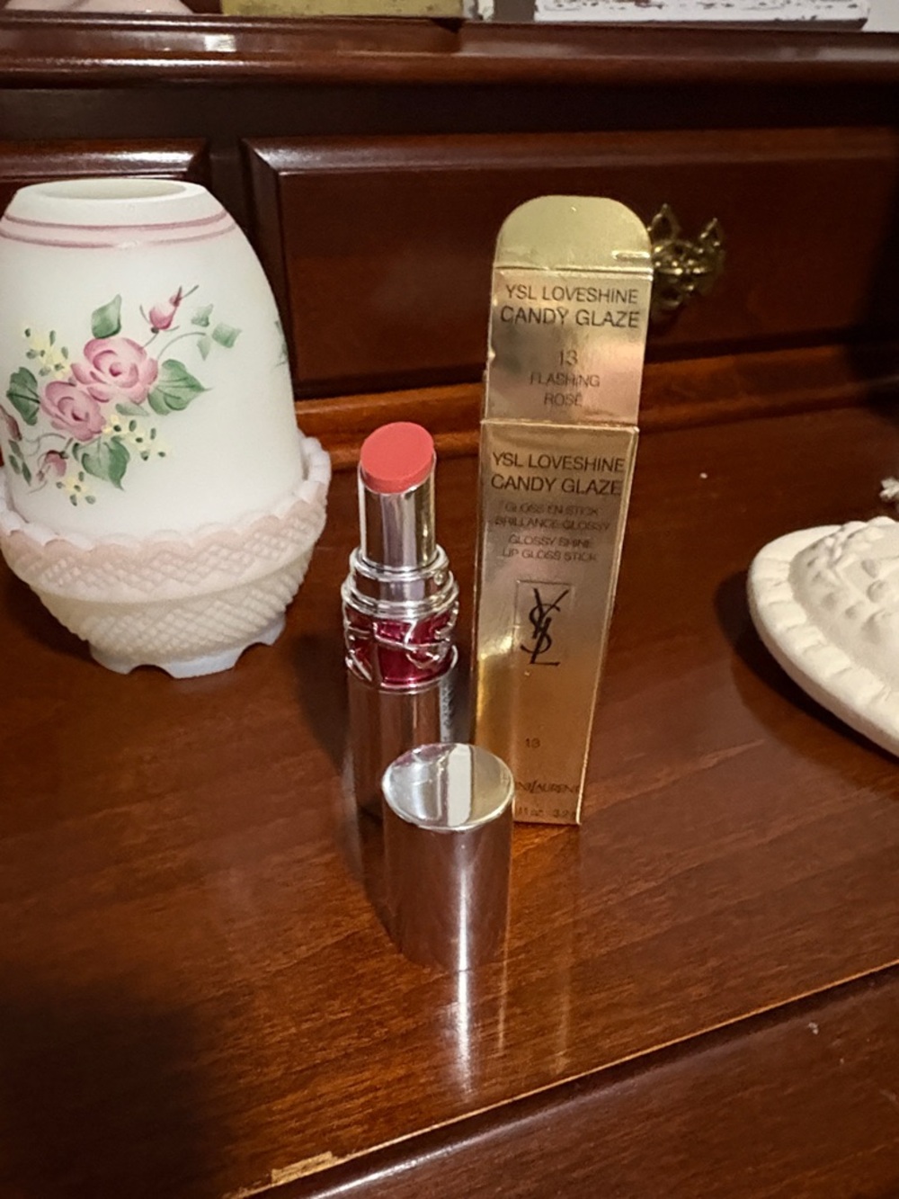 Yves Saint Laurent Loveshine Candy Glaze Lipstick - Flashing Rose Pink